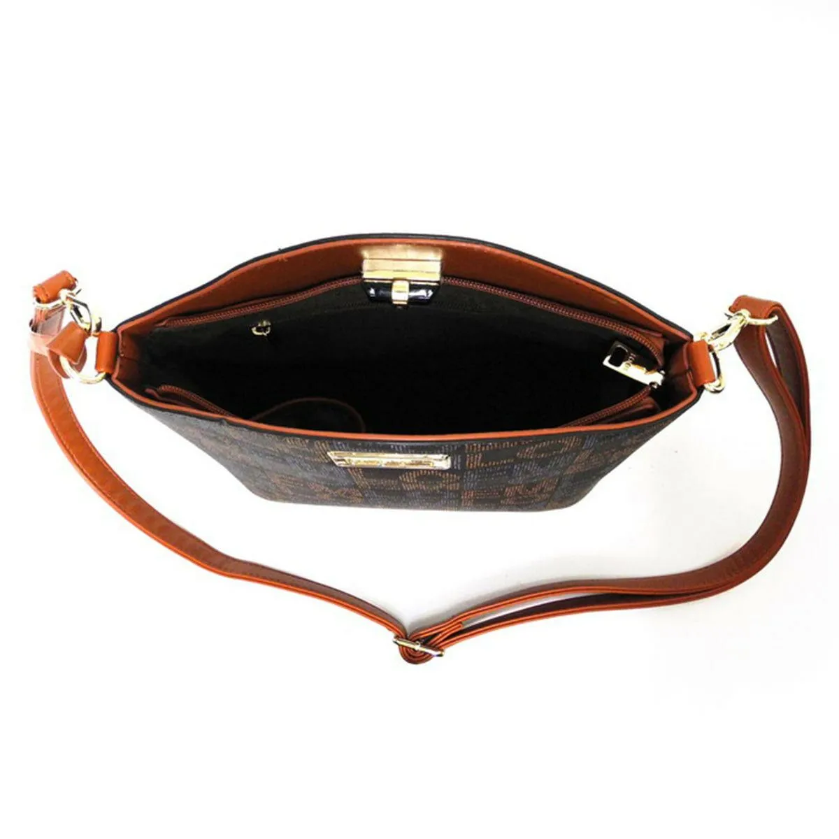 LOEM white crossbody shoulder messenger Bag handbag signature switch lock