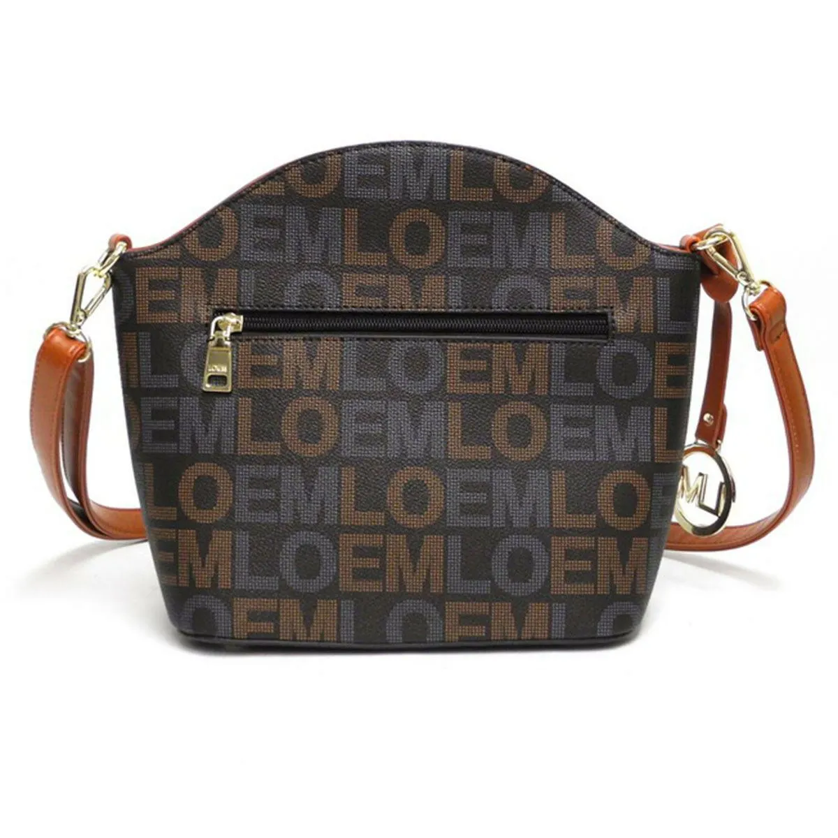 LOEM white crossbody shoulder messenger Bag handbag signature switch lock