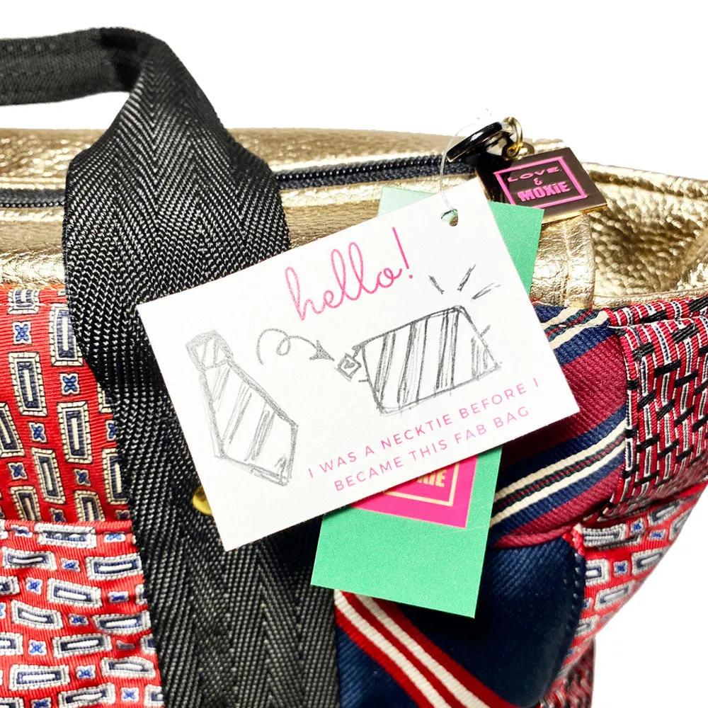 Londyn Weaved Tie Tote