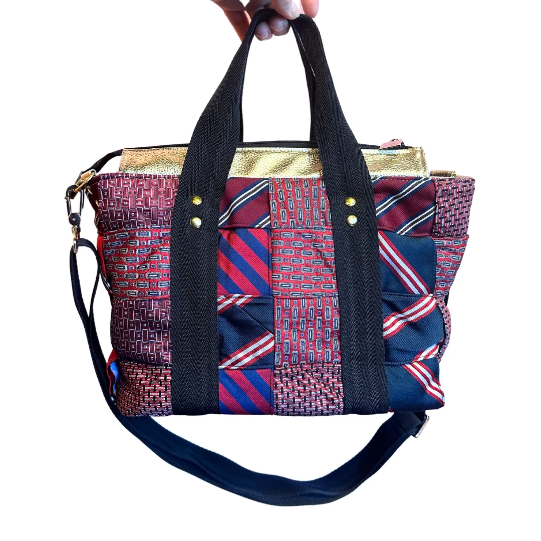 Londyn Weaved Tie Tote