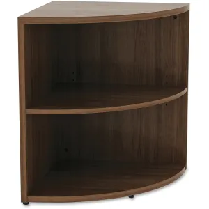 Lorell Walnut Laminate Office Suite Desking