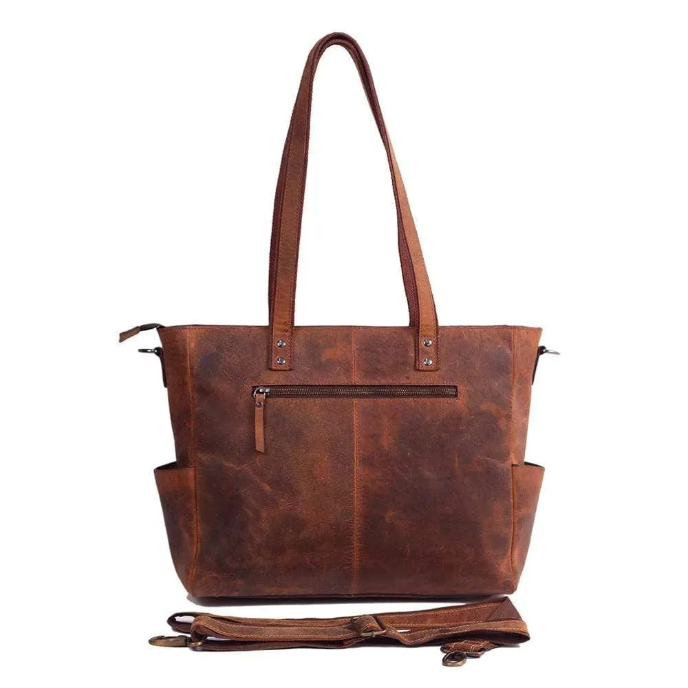 Loretta Leather Tote   FREE Matching Wallet