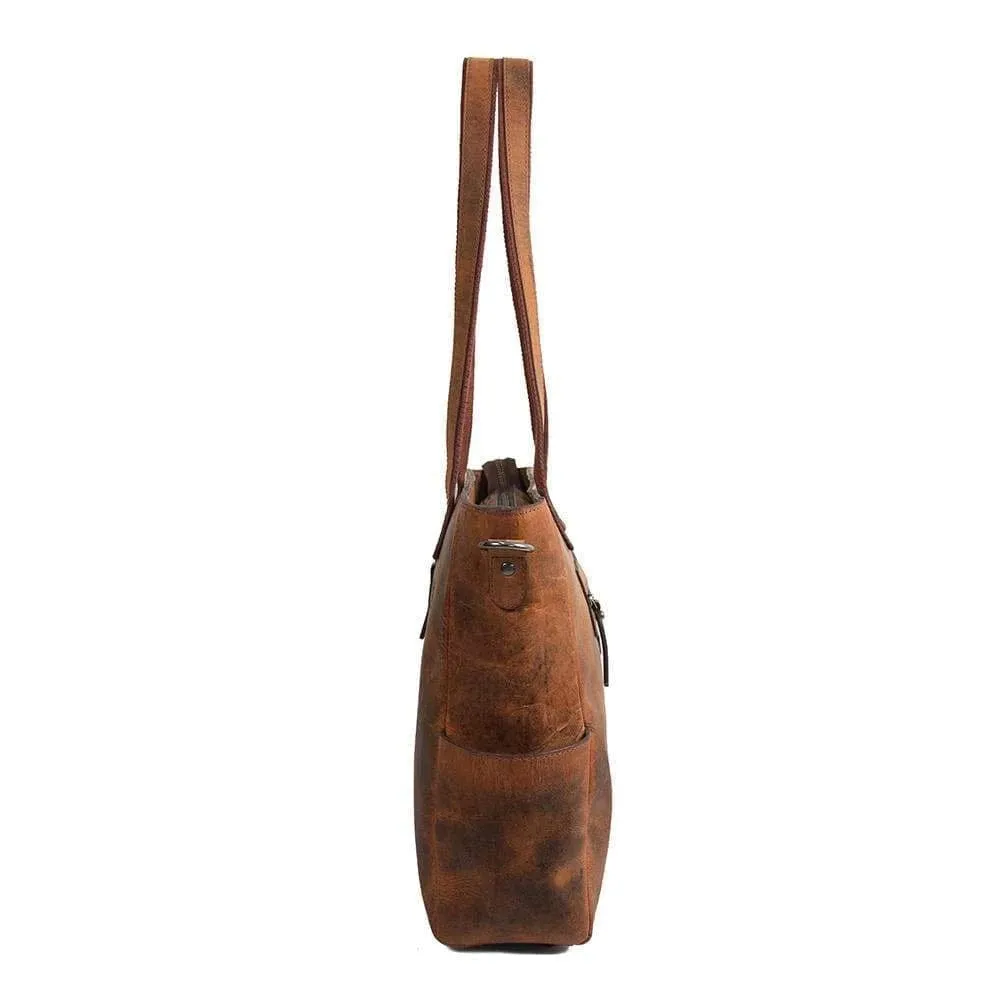 Loretta Leather Tote   FREE Matching Wallet