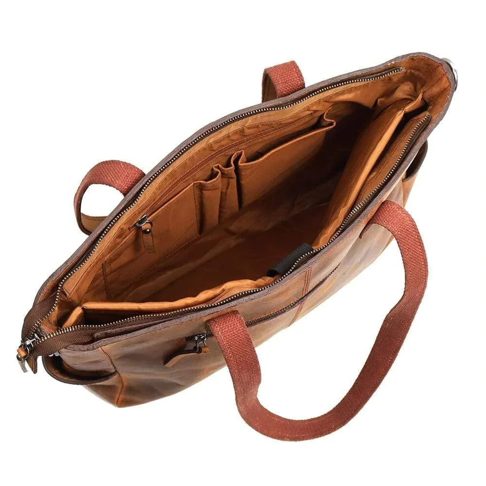 Loretta Leather Tote   FREE Matching Wallet