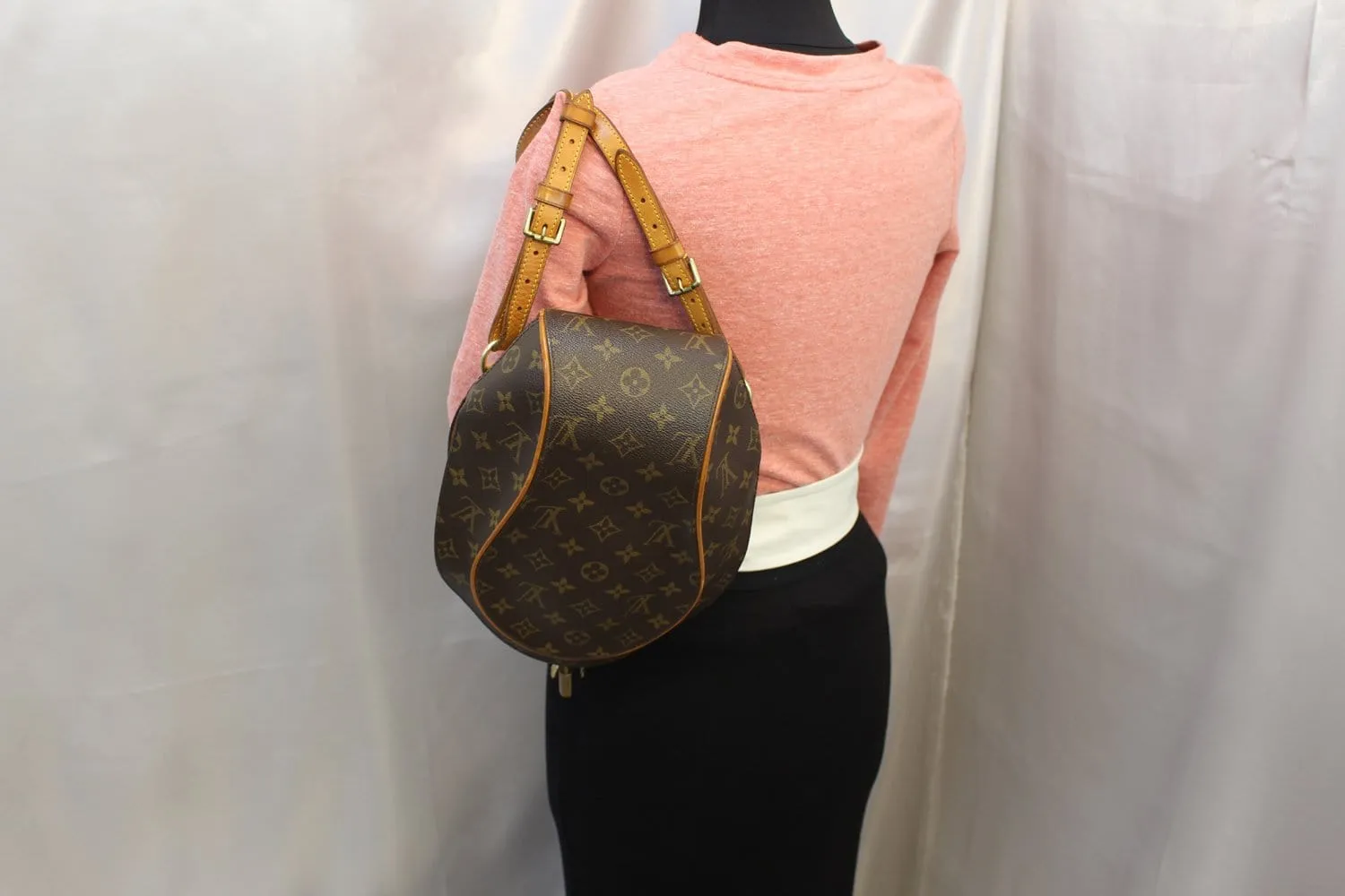 LOUIS VUITTON Backpack Bag Monogram Canvas Ellipse