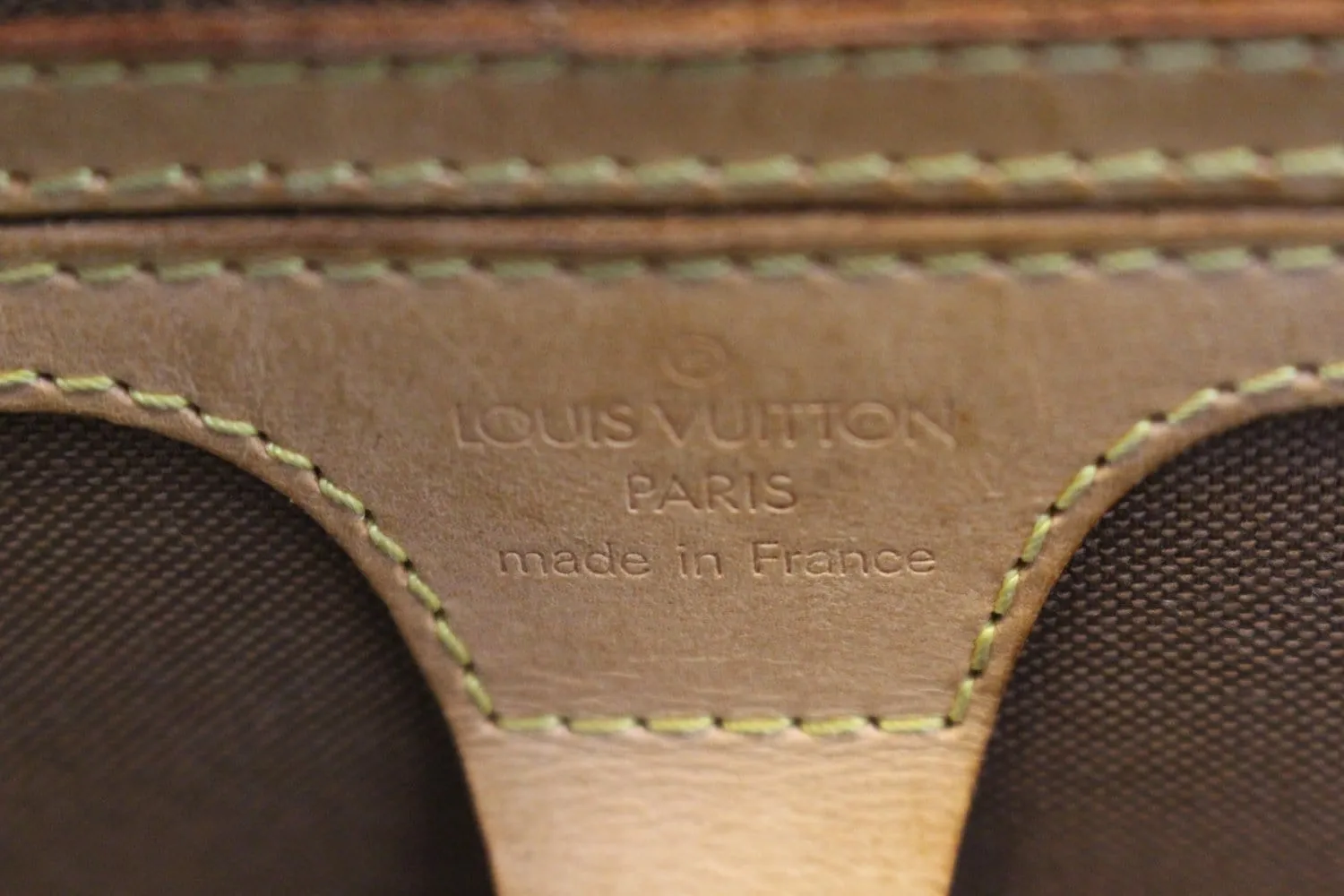 LOUIS VUITTON Backpack Bag Monogram Canvas Ellipse
