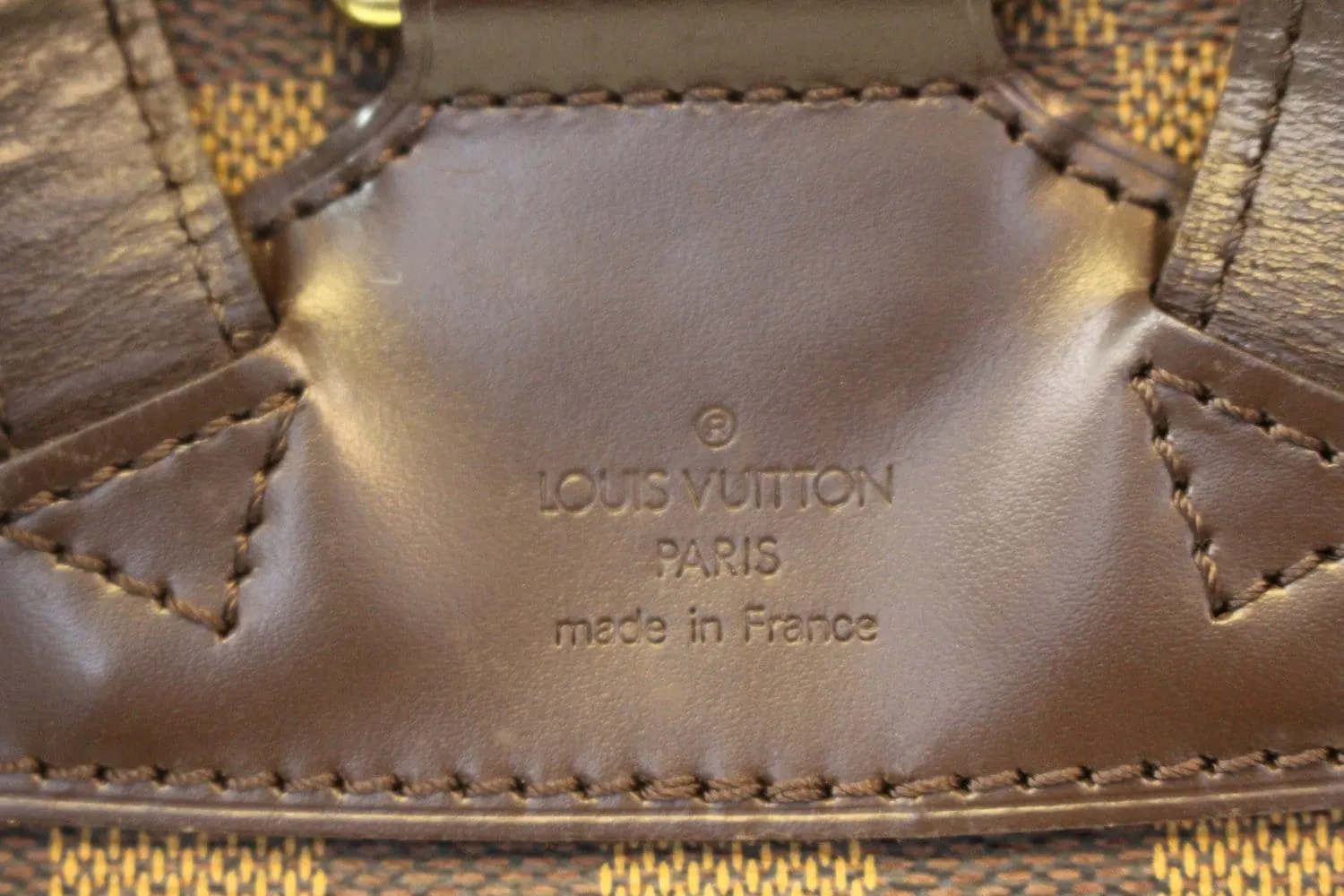 LOUIS VUITTON Backpack Damier Ebene Montsouris MM Special