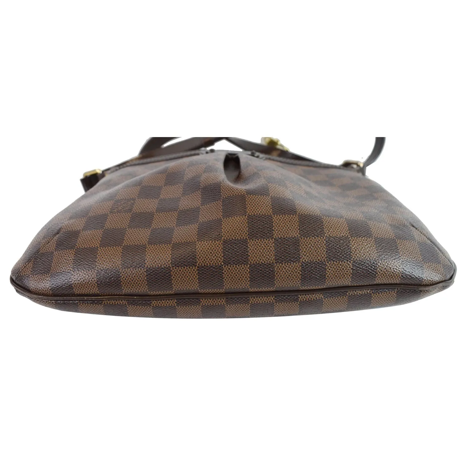 LOUIS VUITTON Bloomsbury PM Damier Ebene Crossbody Bag Brown