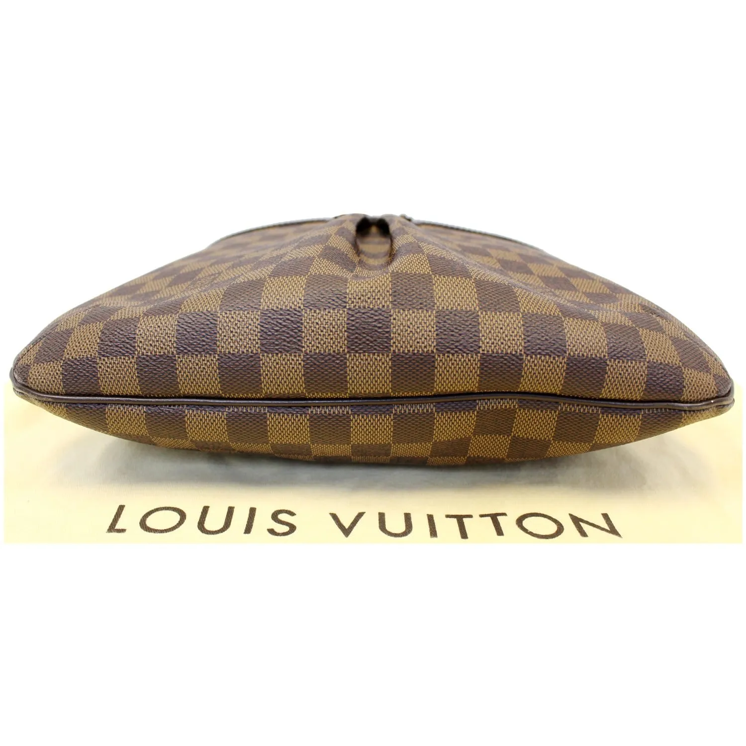LOUIS VUITTON Bloomsbury PM Damier Ebene Crossbody Bag Brown
