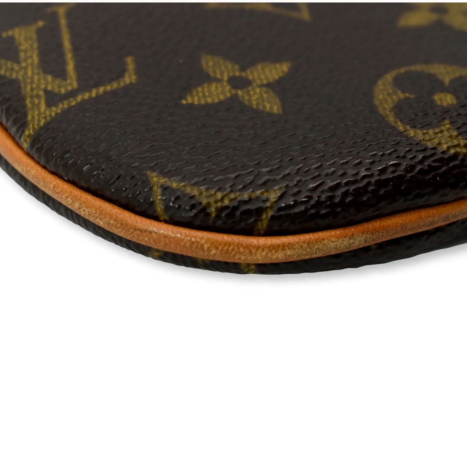 LOUIS VUITTON Bosphore Pochette Monogram Canvas Shoulder Bag Brown
