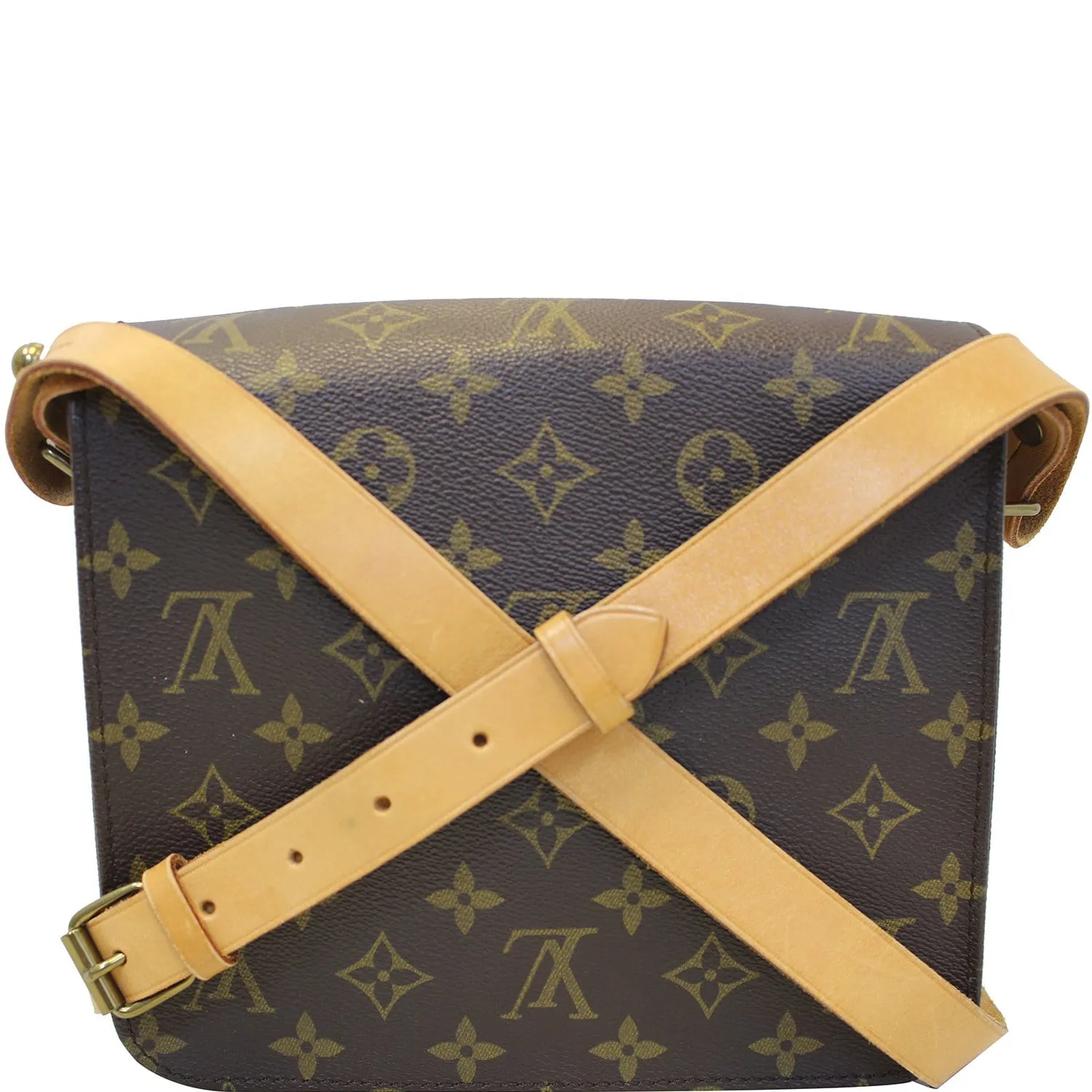 LOUIS VUITTON Cartouchiere MM Monogram Canavs Messenger Bag