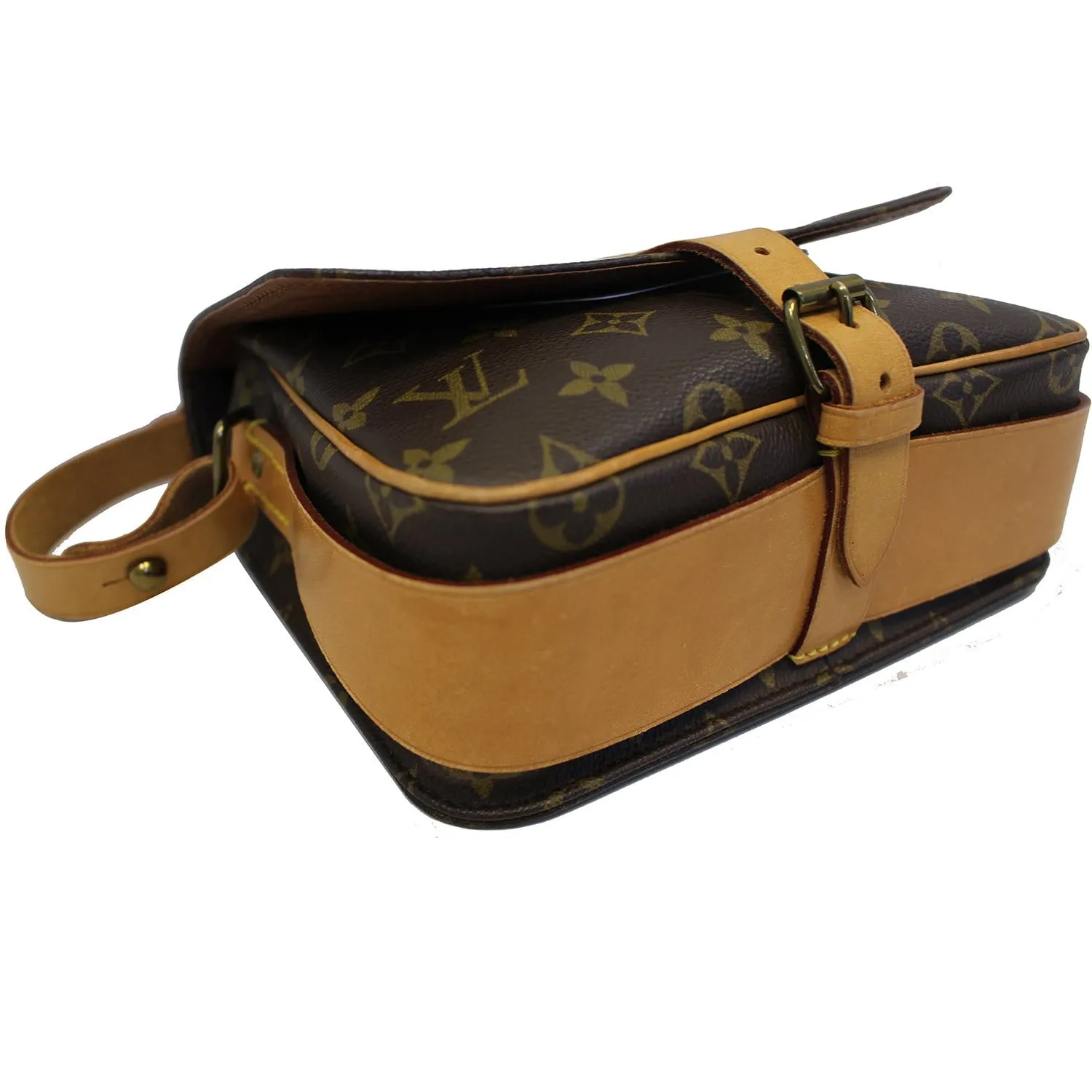 LOUIS VUITTON Cartouchiere MM Monogram Canavs Messenger Bag