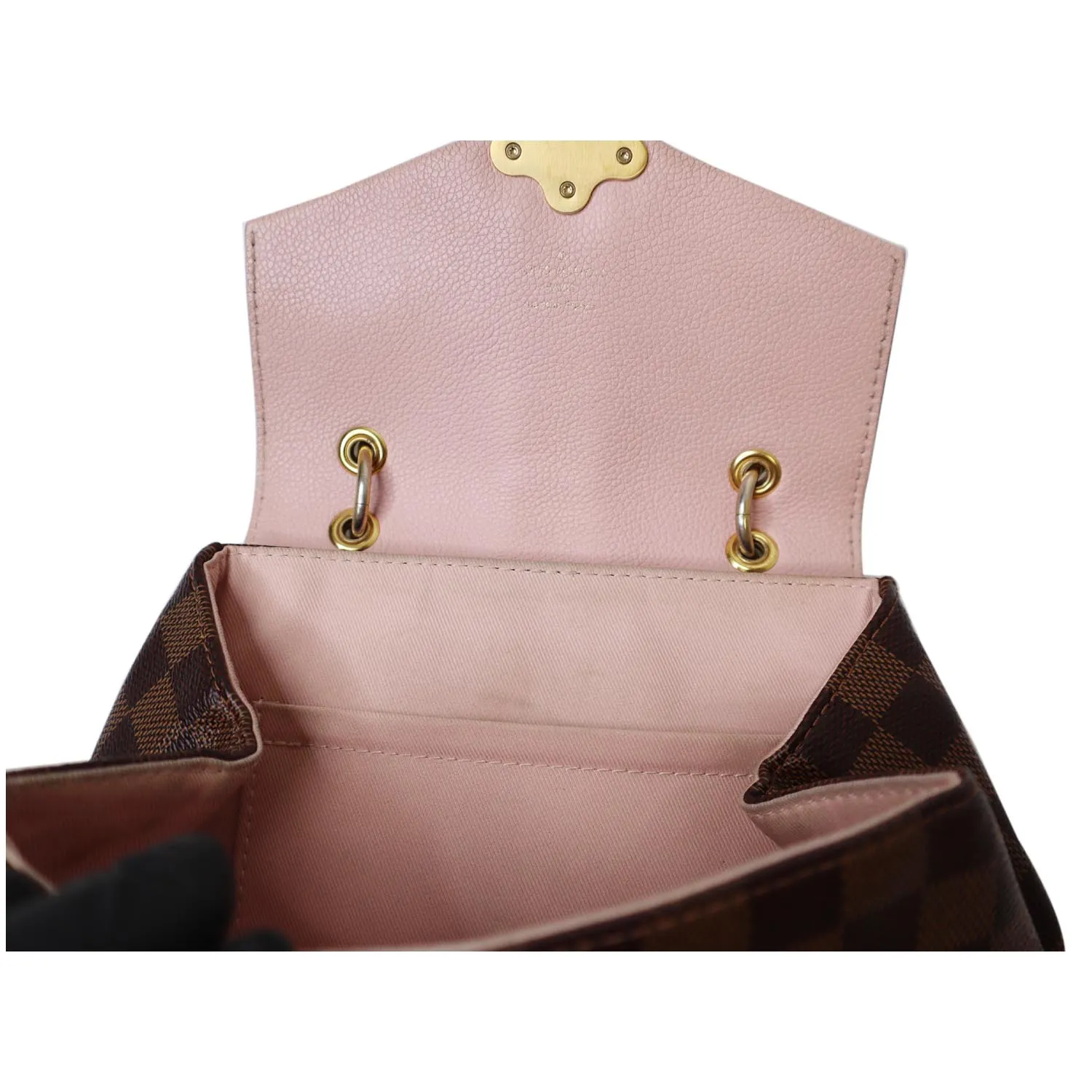 LOUIS VUITTON Clapton Damier Ebene Backpack Bag Magnolia - 20% OFF