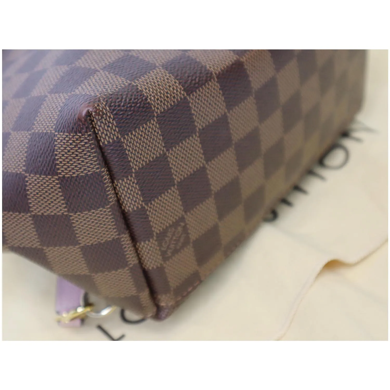 LOUIS VUITTON Clapton Damier Ebene Backpack Bag Magnolia - 20% OFF