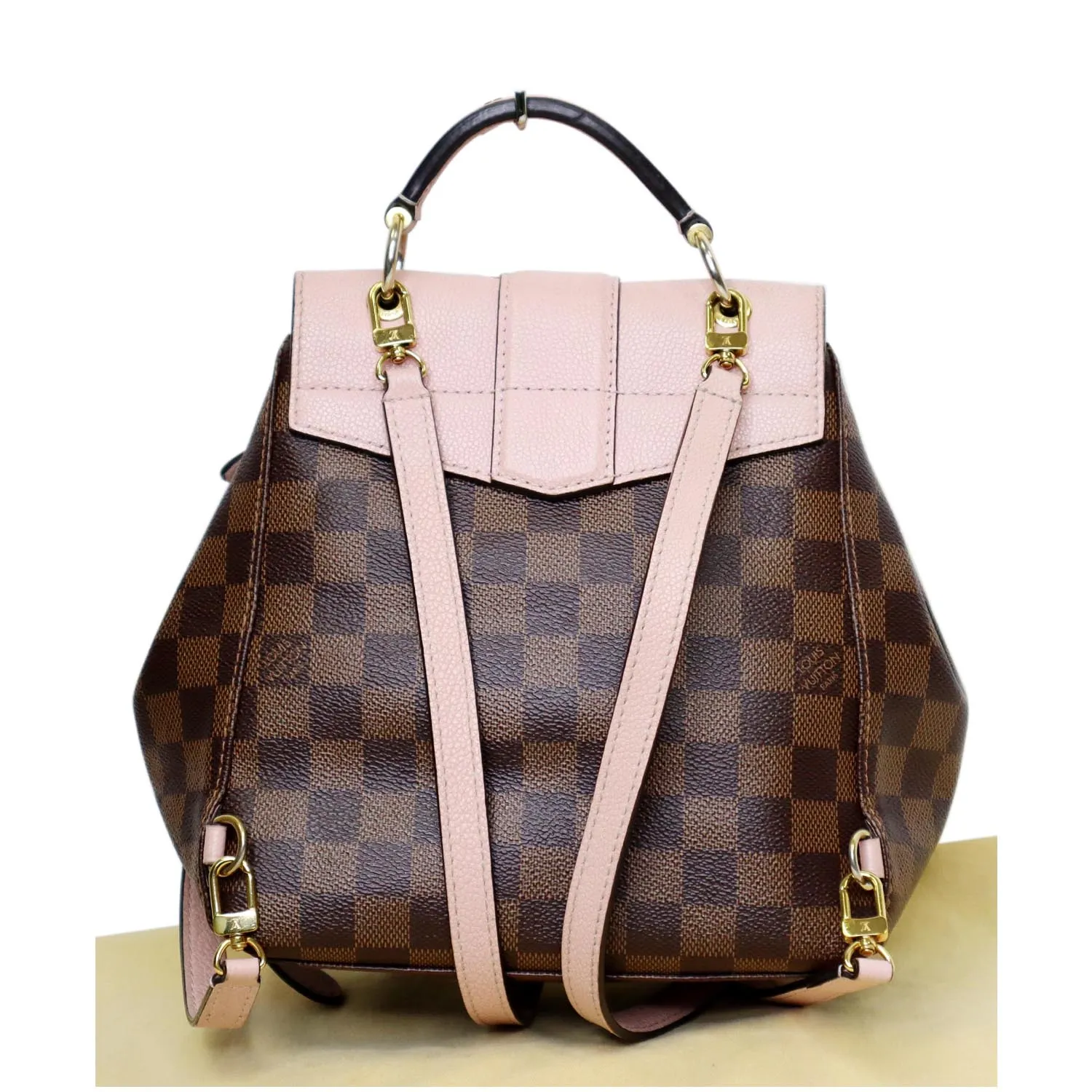 LOUIS VUITTON Clapton Damier Ebene Backpack Bag Magnolia - 20% OFF