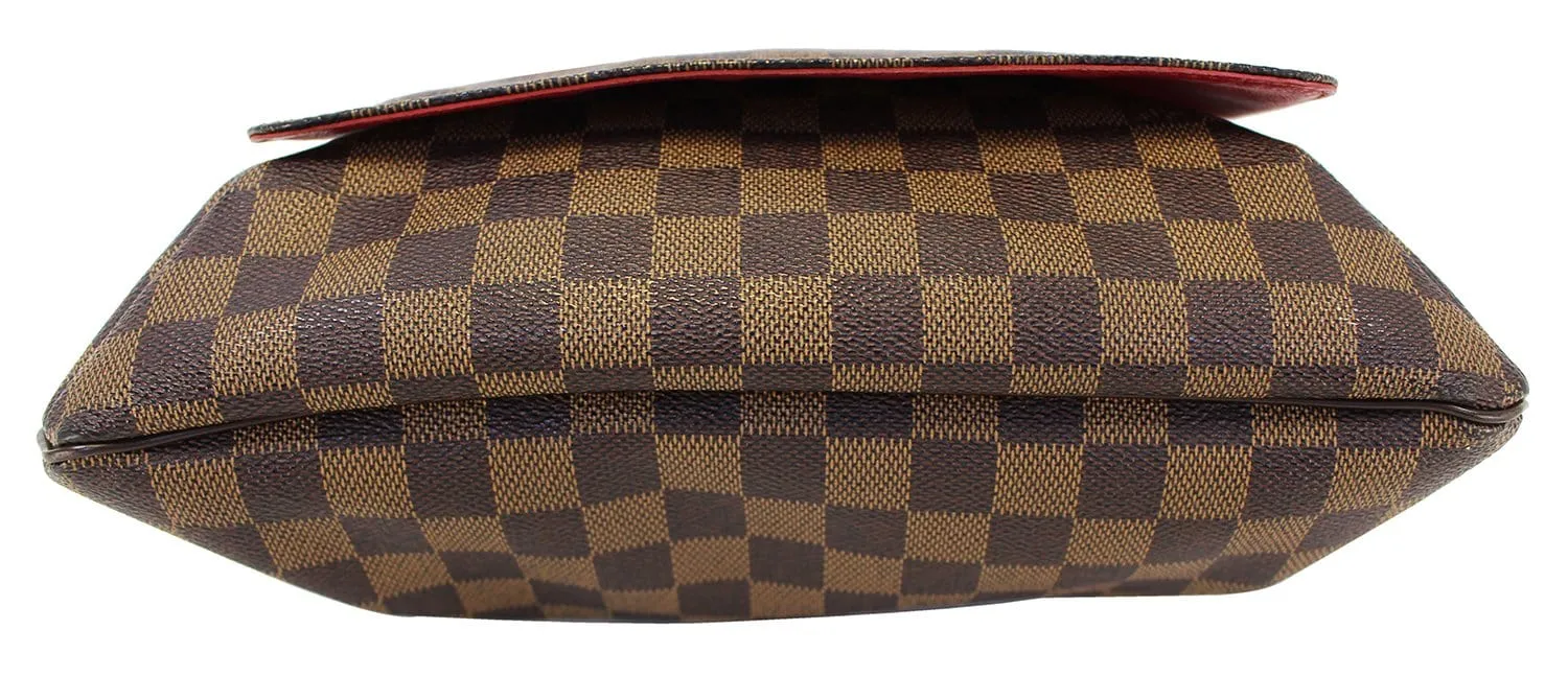 LOUIS VUITTON Damier Ebene Musette Salsa GM Crossbody Bag