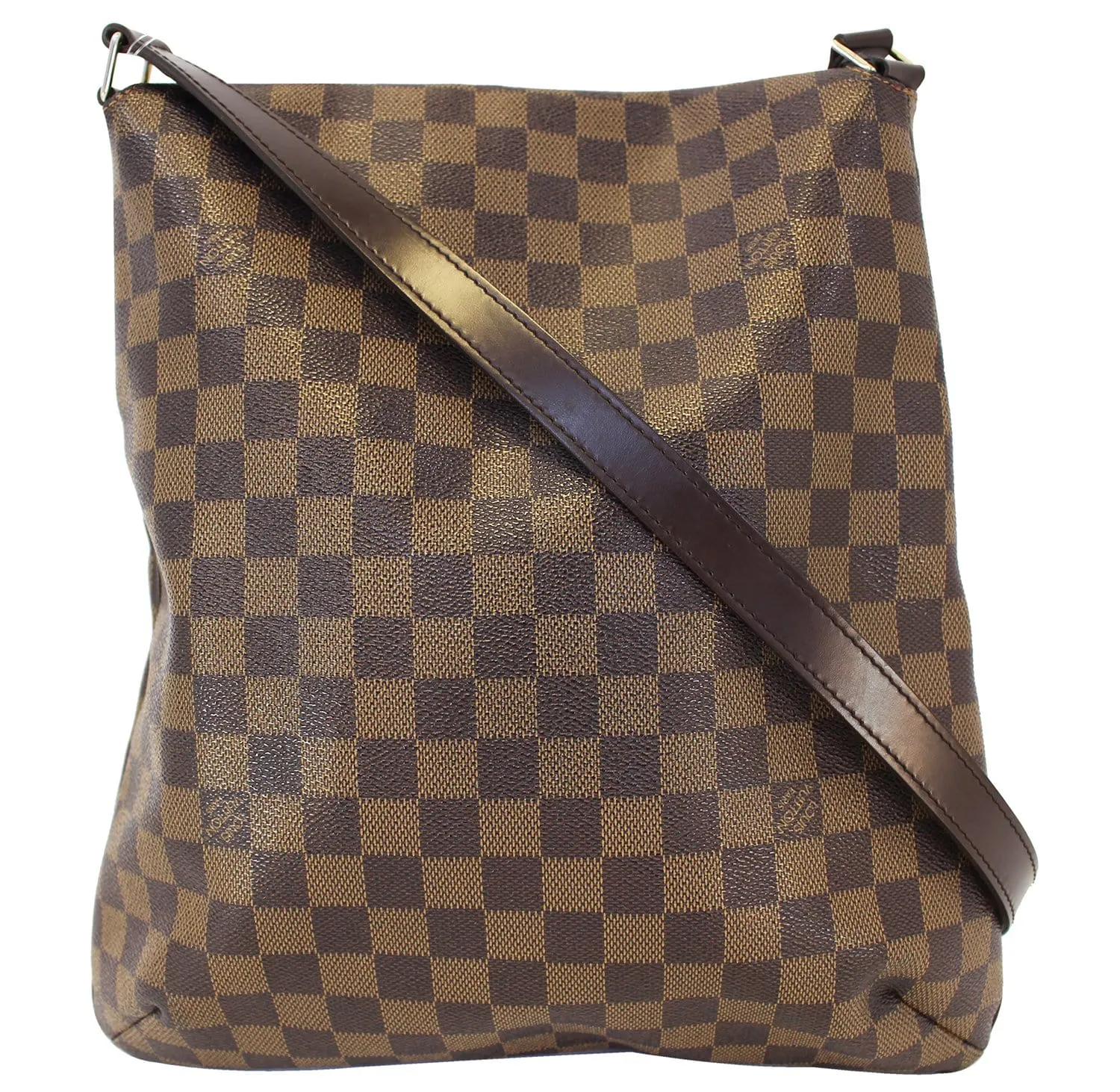 LOUIS VUITTON Damier Ebene Musette Salsa GM Crossbody Bag