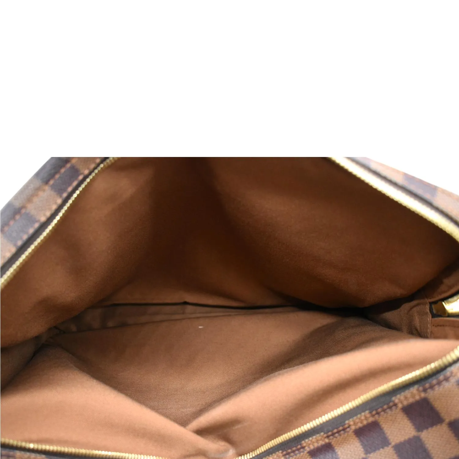 LOUIS VUITTON Dorsoduro Damier Ebene Messenger Crossbody Bag Brown