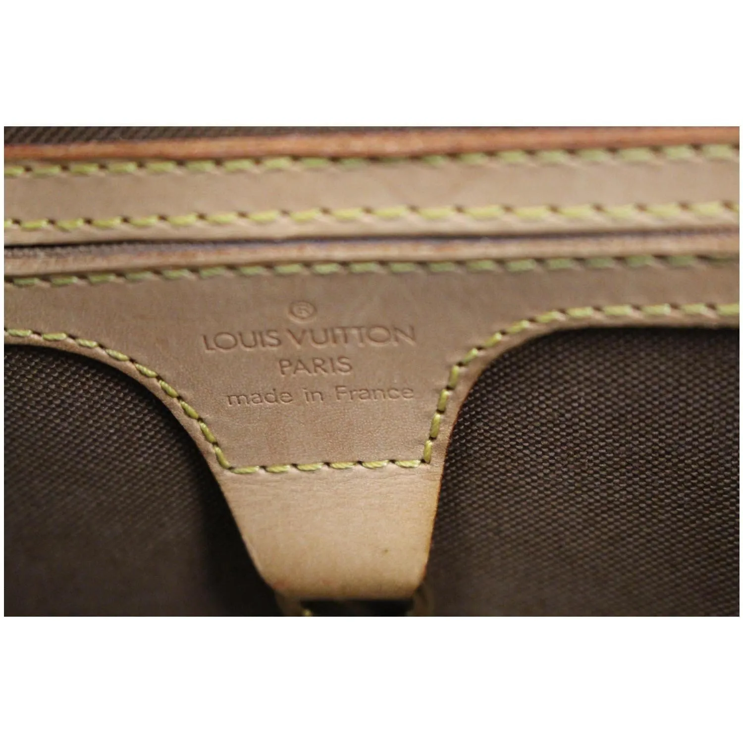 LOUIS VUITTON Ellipse Sac A Dos Monogram Canvas Backpack Bag Brown