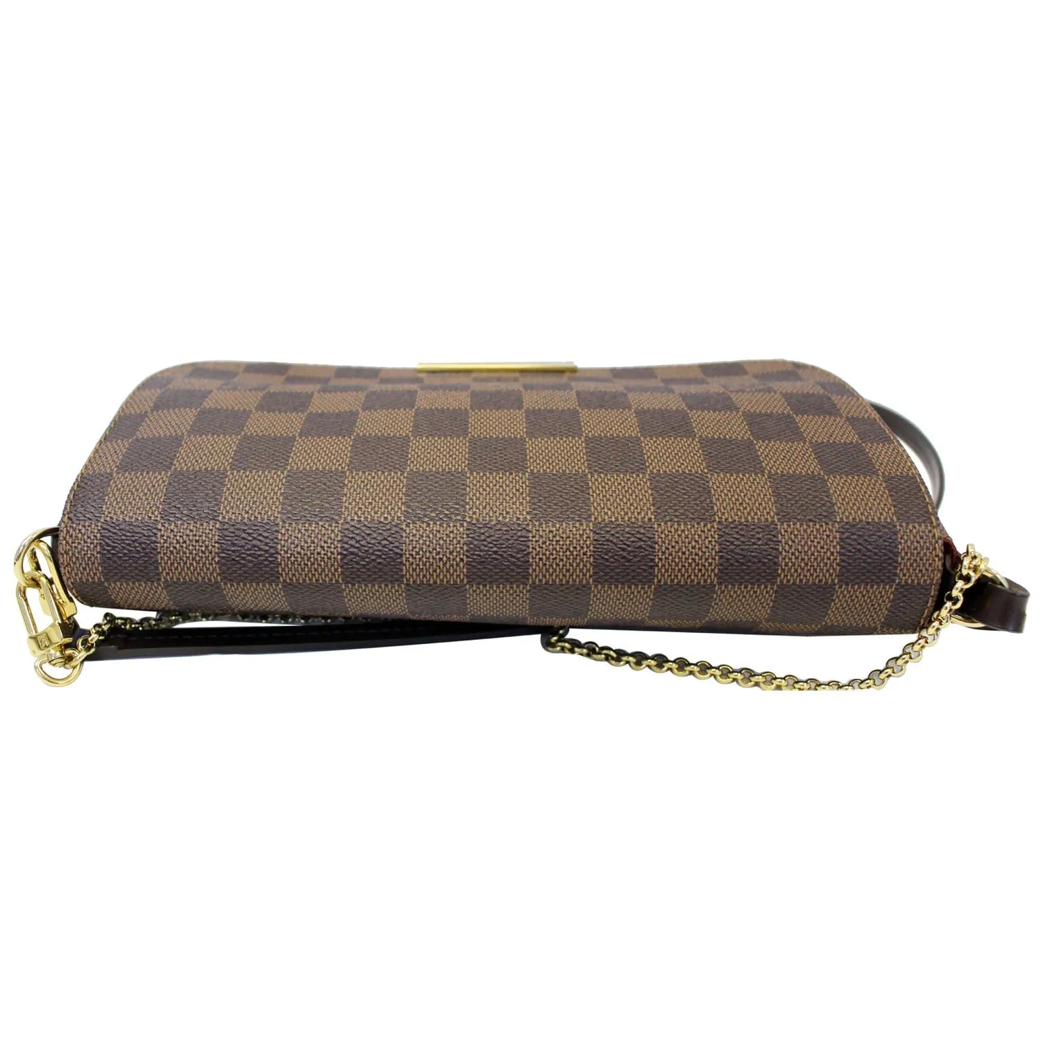 LOUIS VUITTON Favorite MM Damier Ebene Crossbody Bag Brown Reserved ( Agha Rafiq )