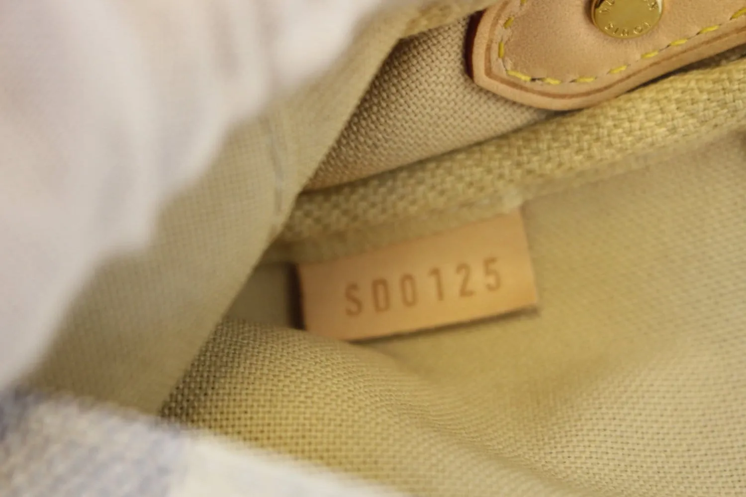 LOUIS VUITTON Favorite PM Damier Azur Bag