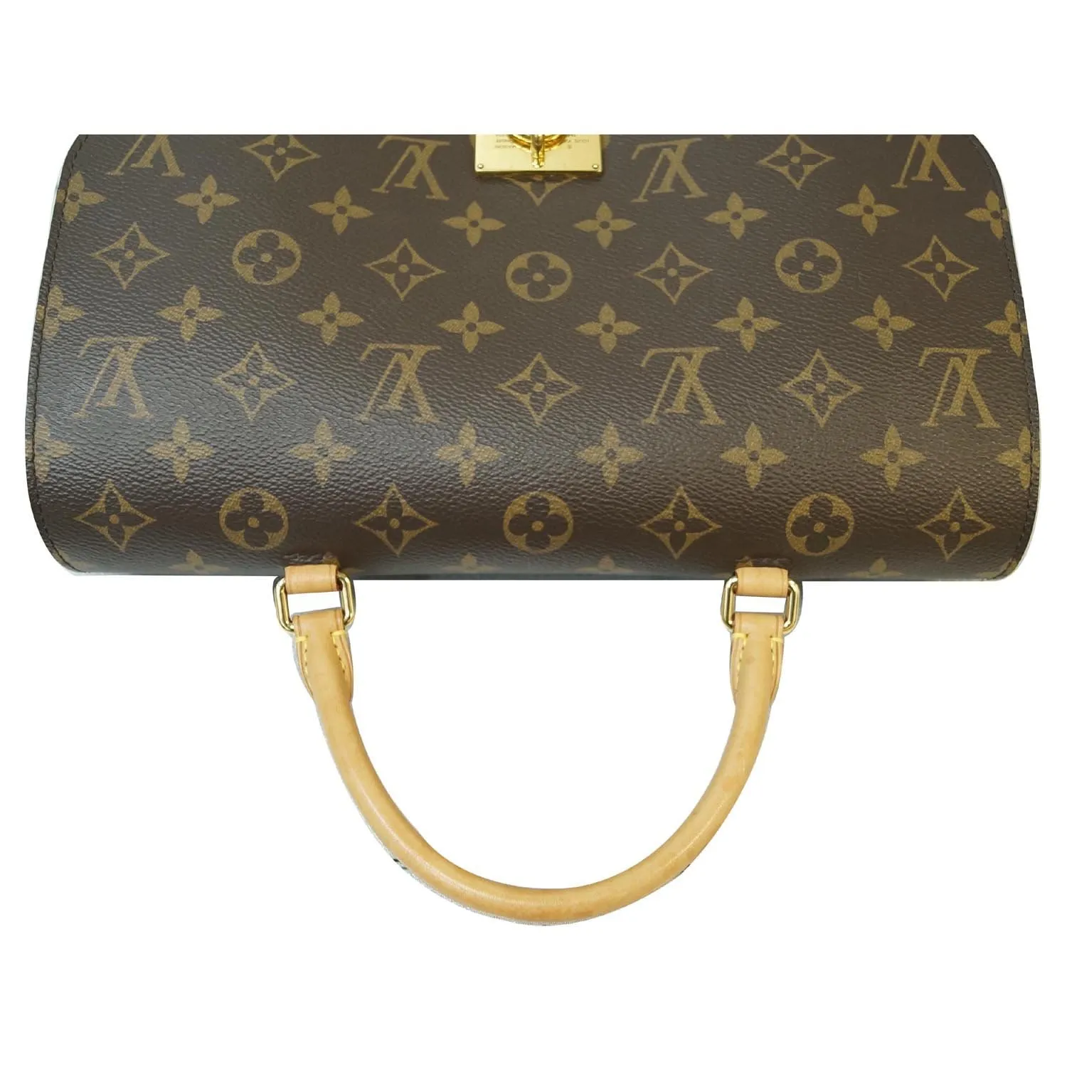 LOUIS VUITTON Marignan Monogram Canvas Messenger Shoulder Bag Brown