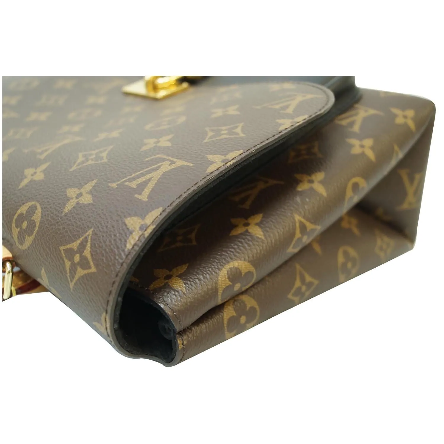 LOUIS VUITTON Marignan Monogram Canvas Messenger Shoulder Bag Brown
