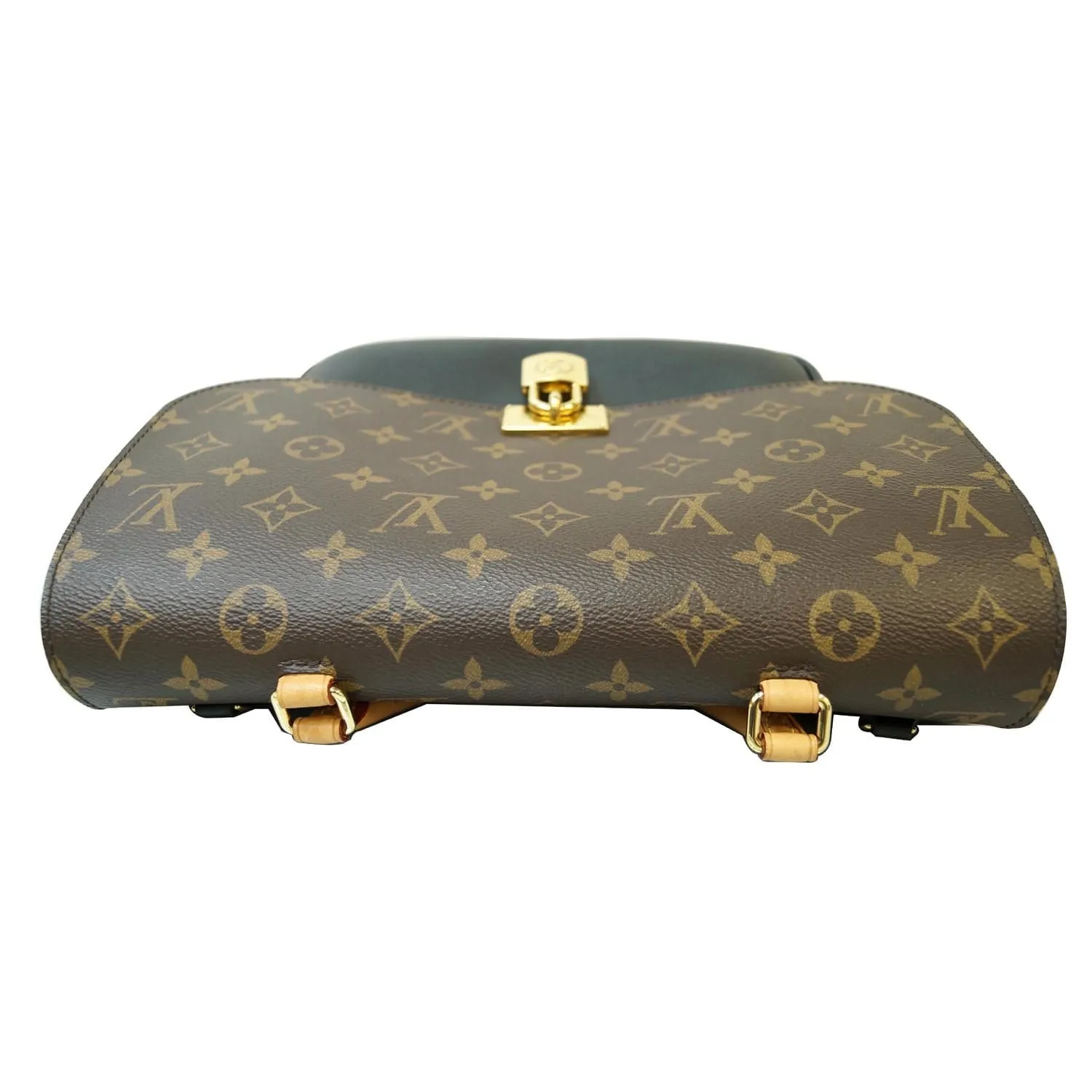 LOUIS VUITTON Marignan Monogram Canvas Messenger Shoulder Bag Brown