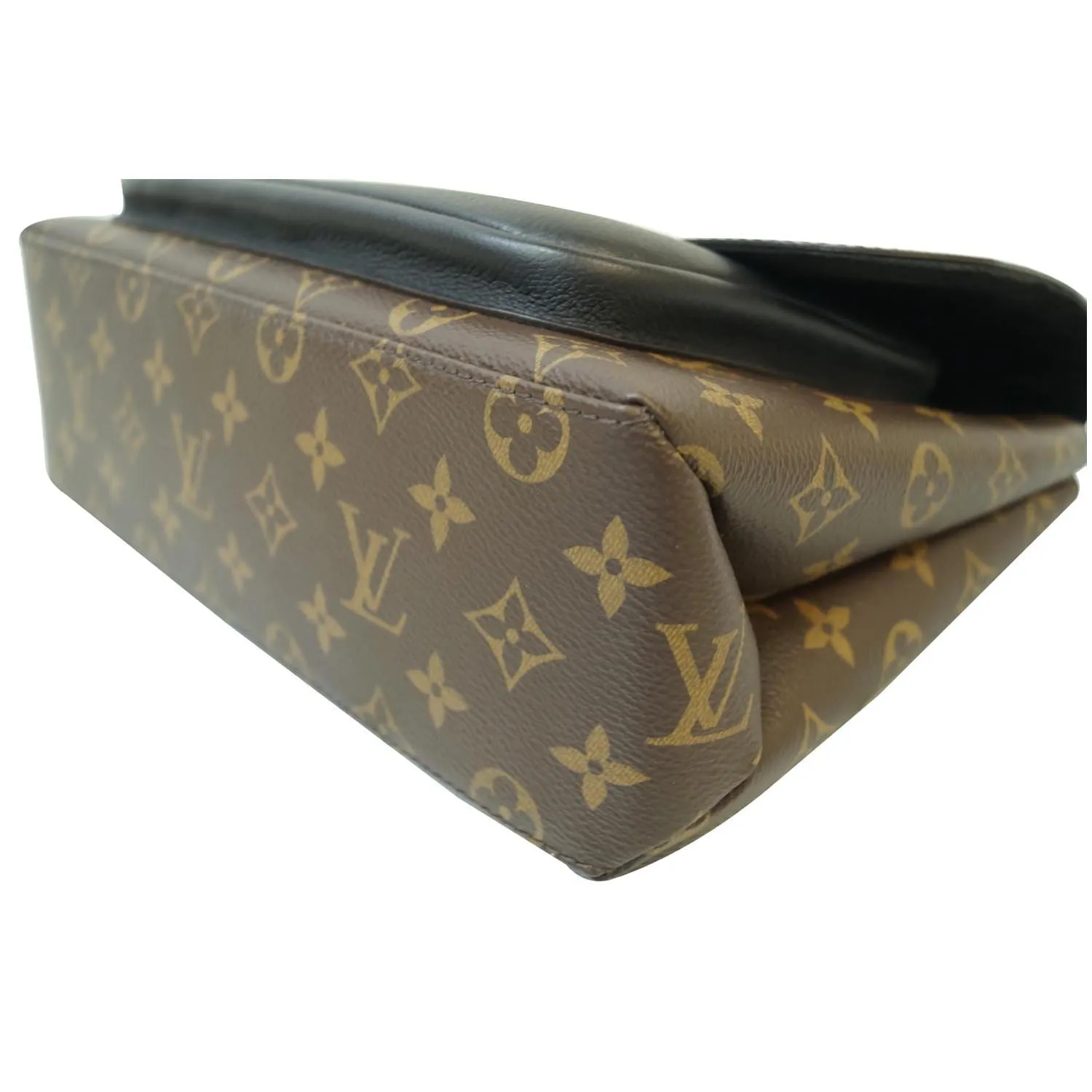 LOUIS VUITTON Marignan Monogram Canvas Messenger Shoulder Bag Brown