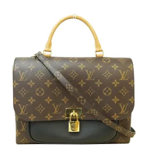 LOUIS VUITTON Marignan Monogram Canvas Messenger Shoulder Bag Brown