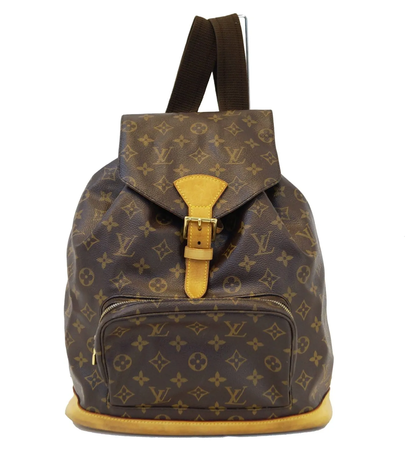 LOUIS VUITTON Monogram Brown Montsouris GM Backpack Bag