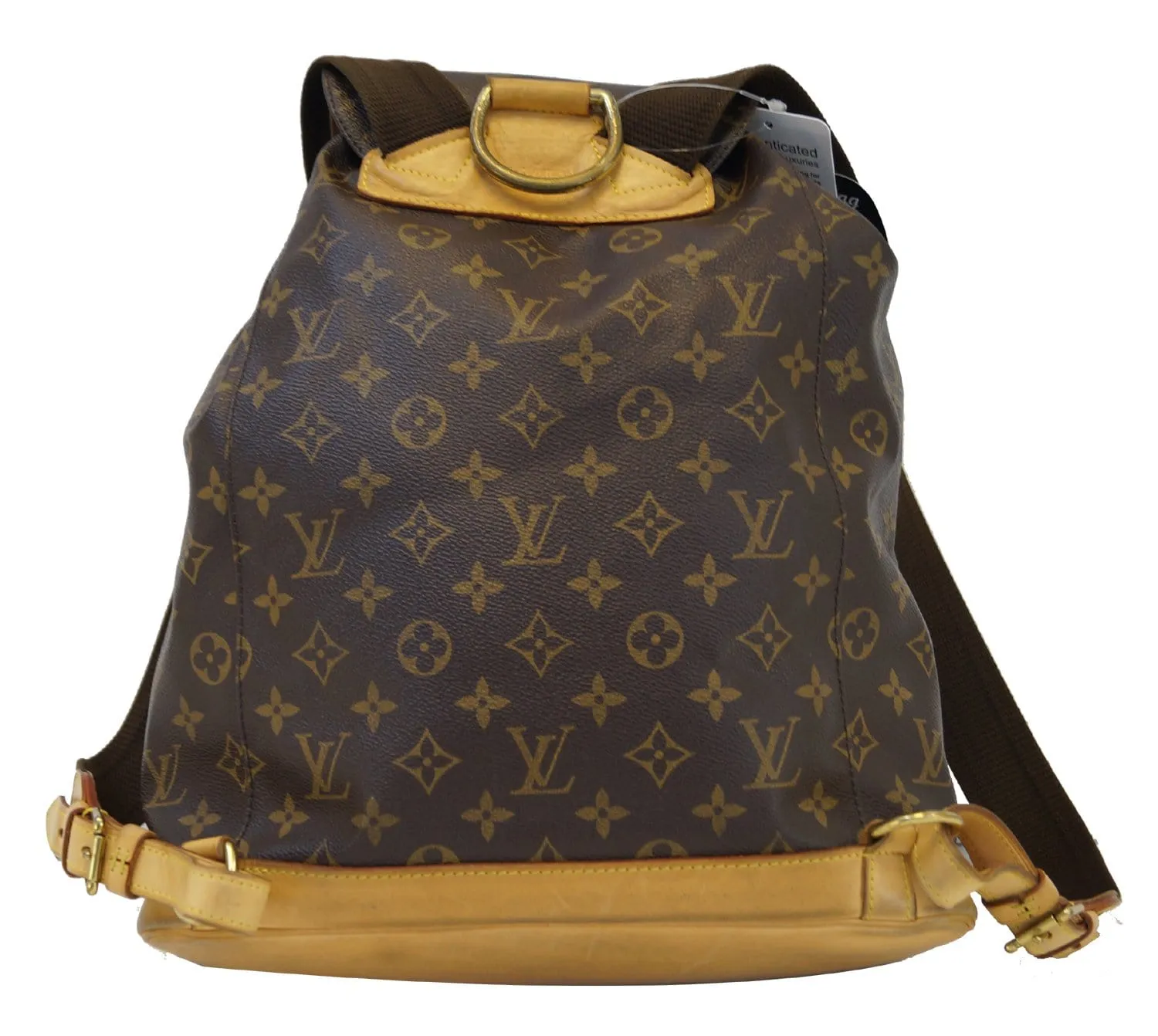 LOUIS VUITTON Monogram Brown Montsouris GM Backpack Bag
