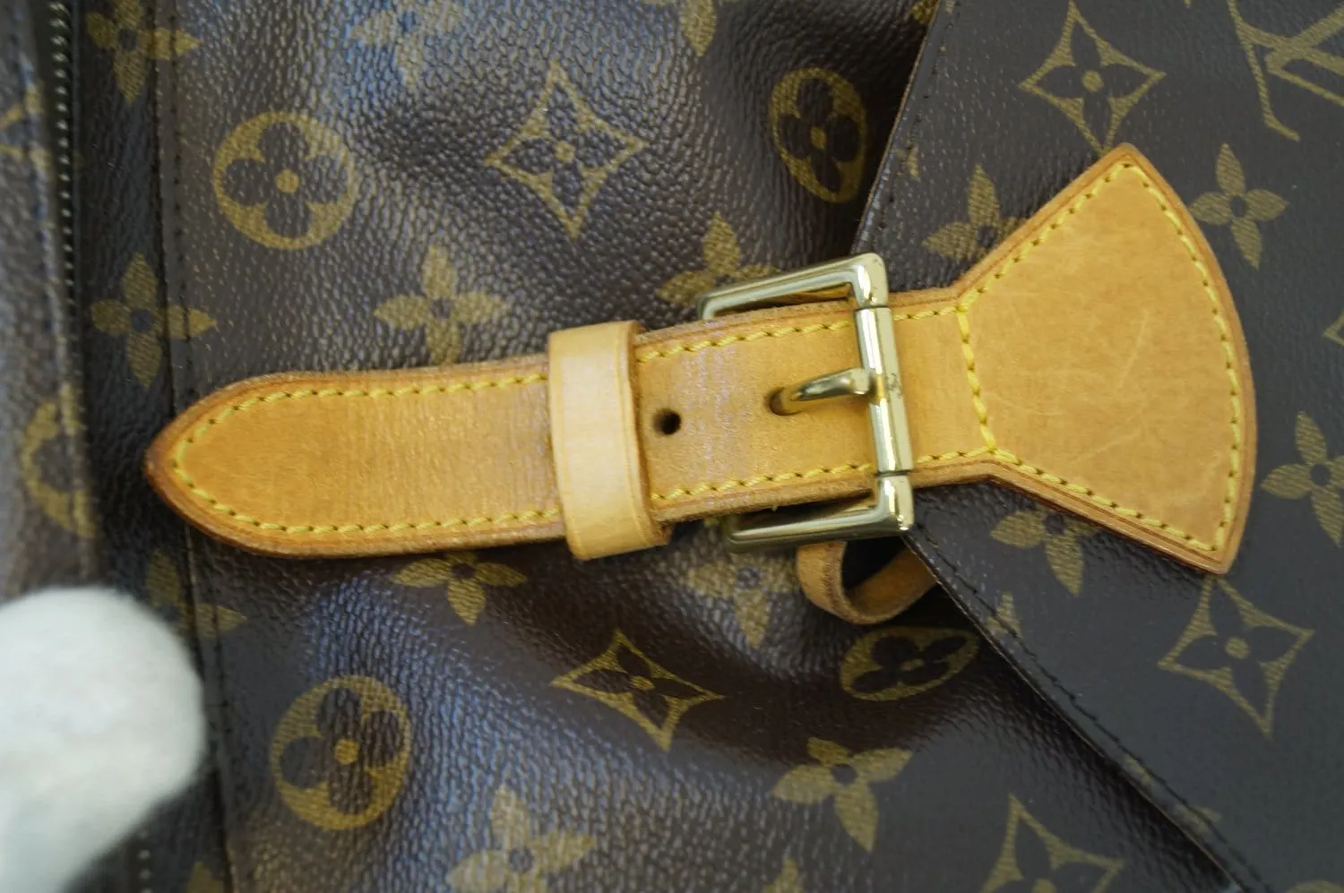 LOUIS VUITTON Monogram Brown Montsouris GM Backpack Bag