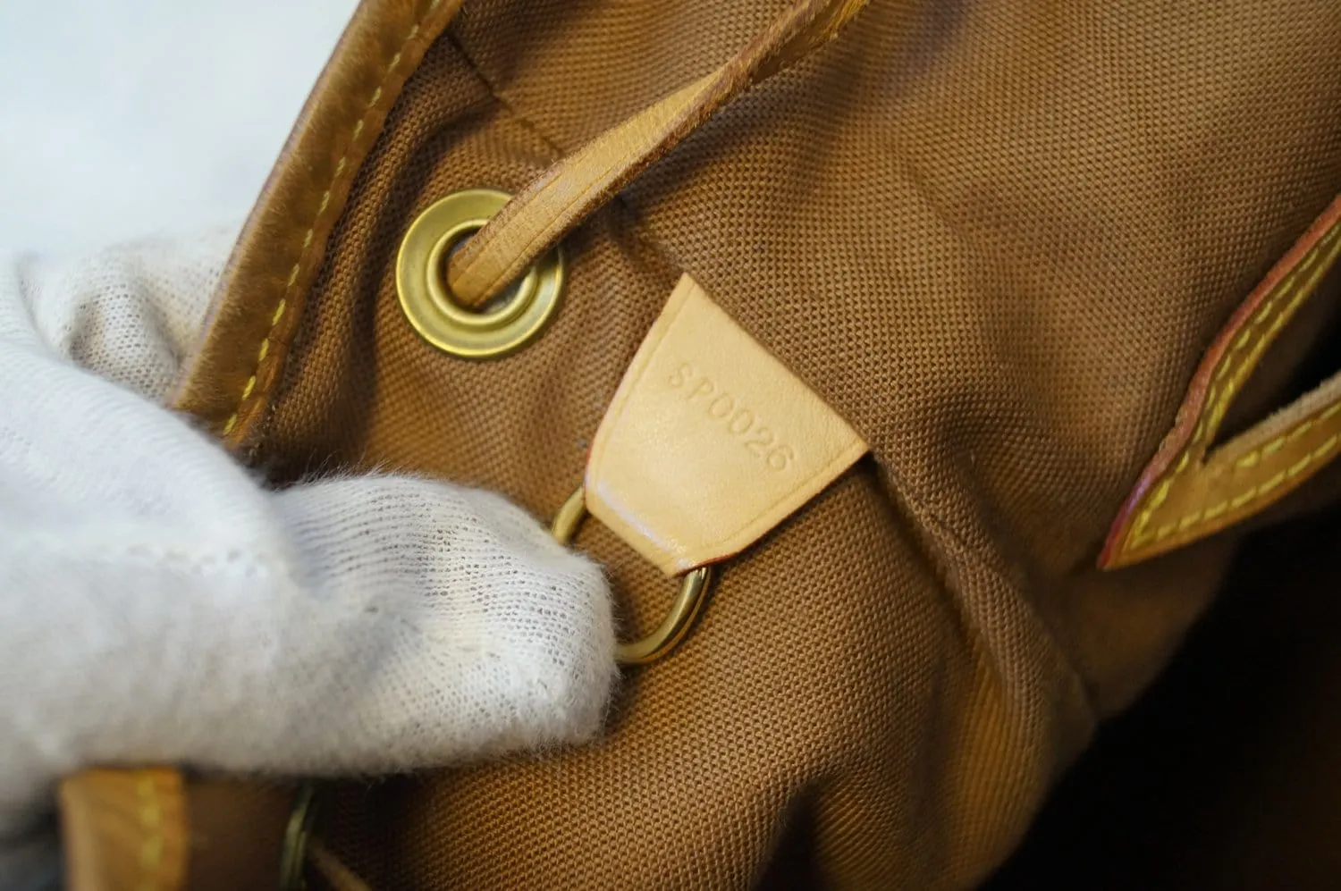 LOUIS VUITTON Monogram Brown Montsouris GM Backpack Bag