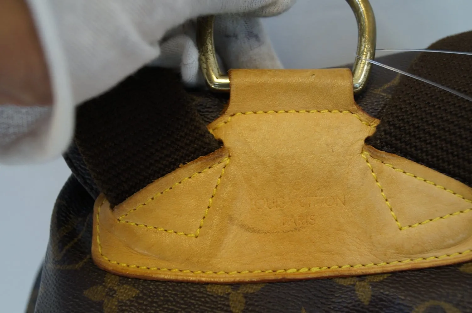 LOUIS VUITTON Monogram Brown Montsouris GM Backpack Bag