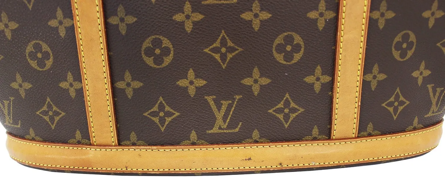 LOUIS VUITTON Monogram Canvas Babylone Shoulder Tote Bag