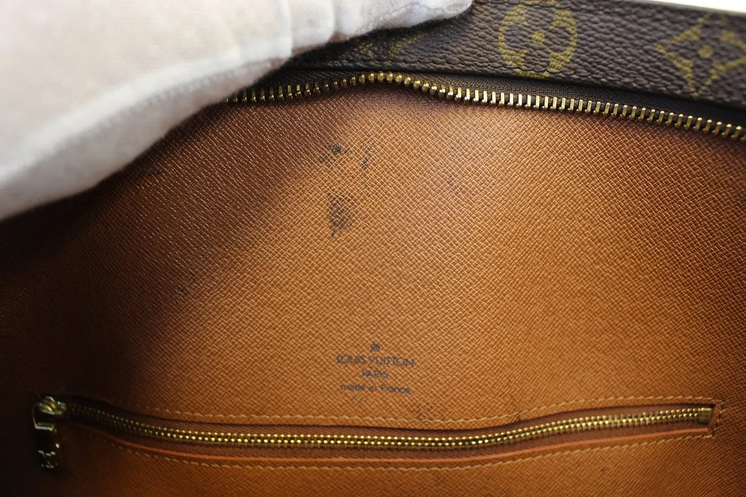 LOUIS VUITTON Monogram Canvas Babylone Shoulder Tote Bag