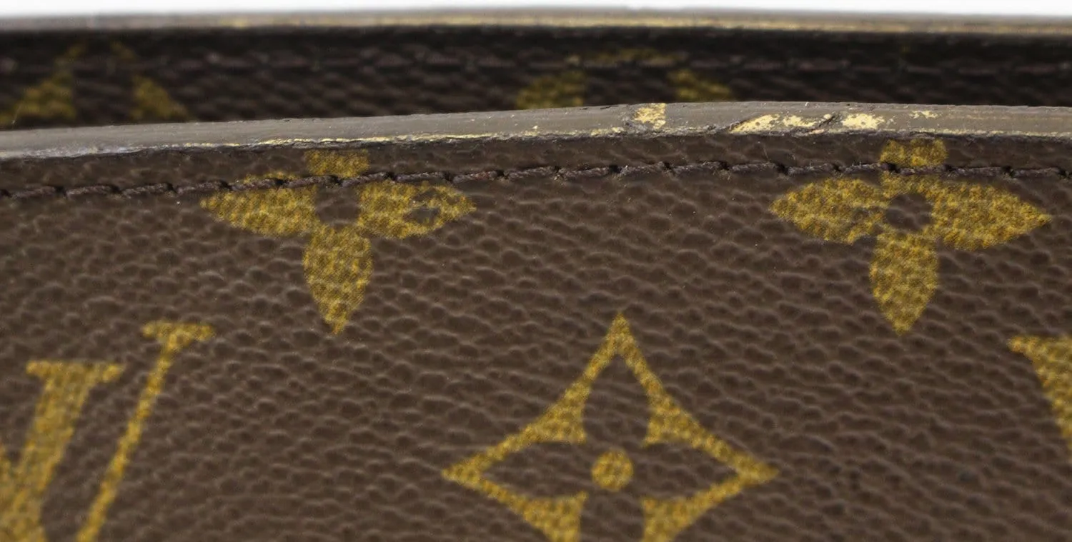 LOUIS VUITTON Monogram Canvas Babylone Shoulder Tote Bag