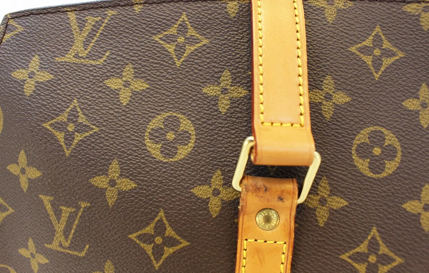 LOUIS VUITTON Monogram Canvas Babylone Shoulder Tote Bag