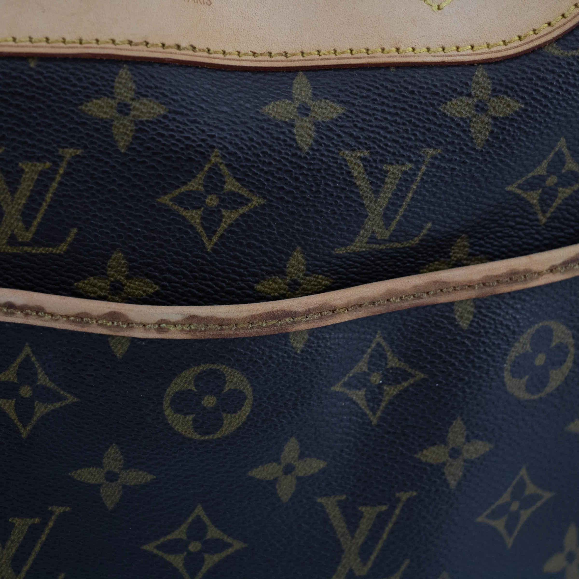 Louis Vuitton Monogram Canvas Brown Deauville Bag #2020