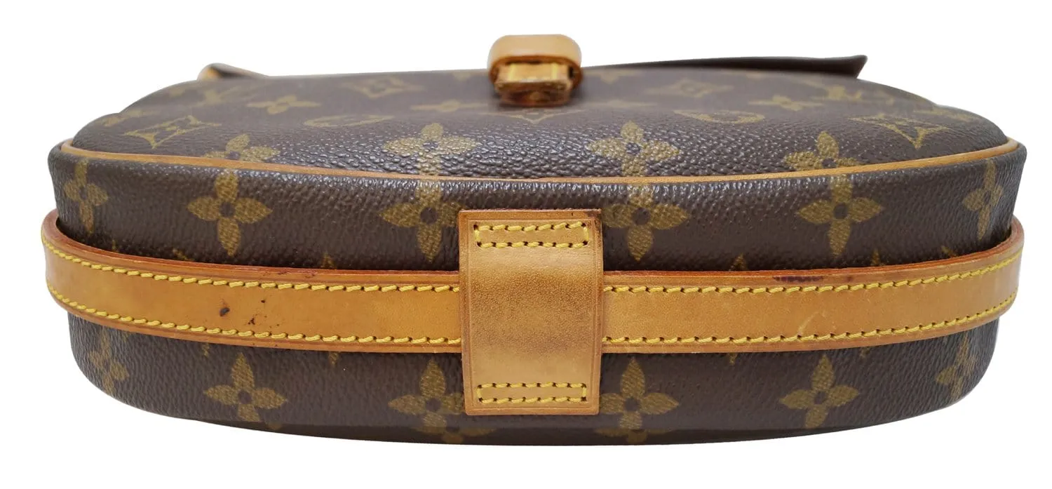 LOUIS VUITTON Monogram Canvas Jeune Fille MM Crossbody