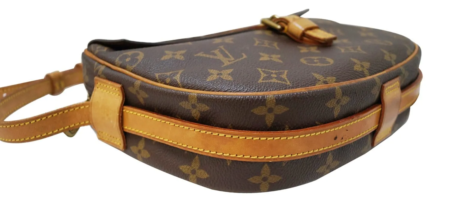 LOUIS VUITTON Monogram Canvas Jeune Fille MM Crossbody