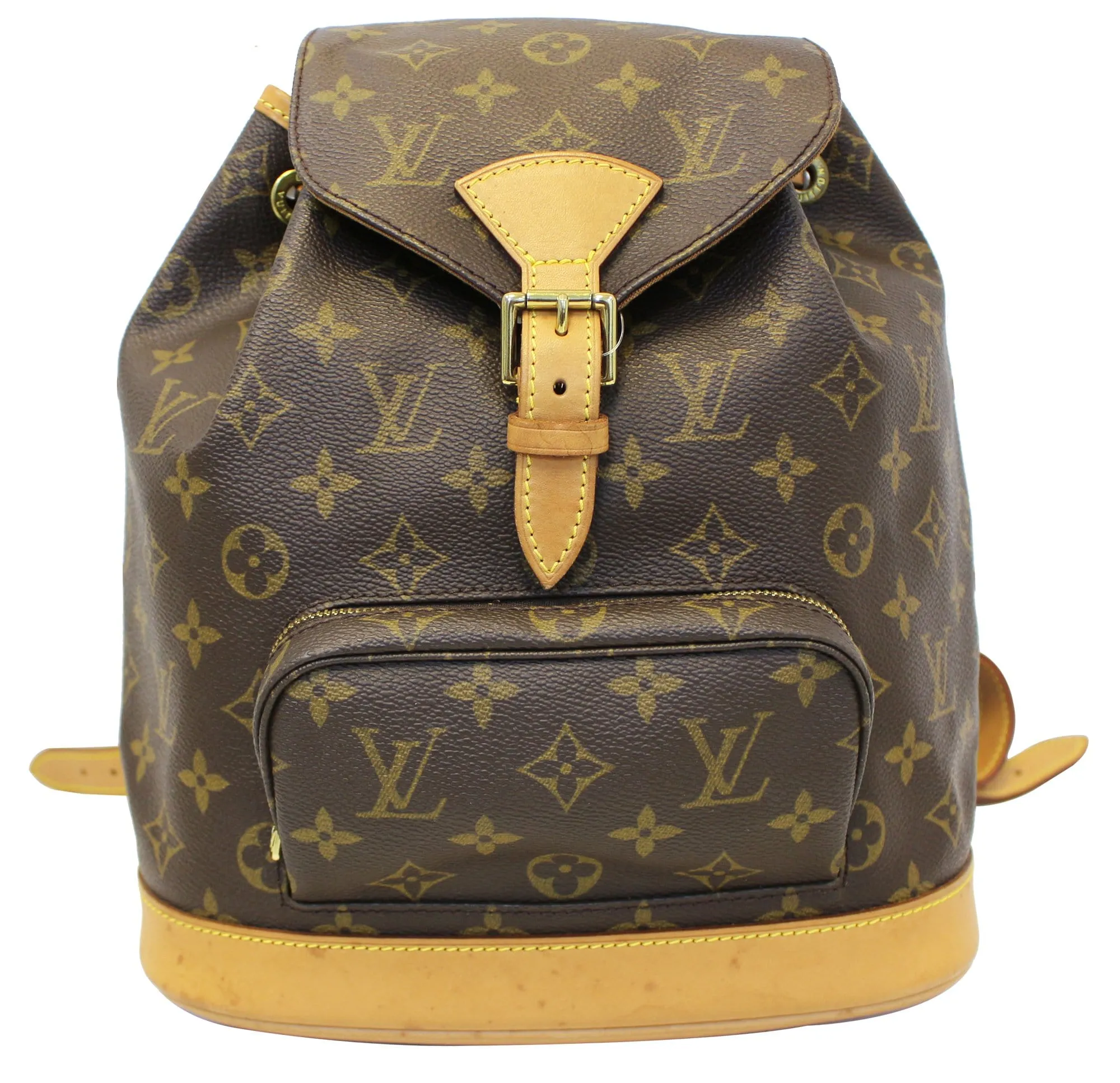 LOUIS VUITTON Monogram Canvas Montsouris MM Backpack Bag