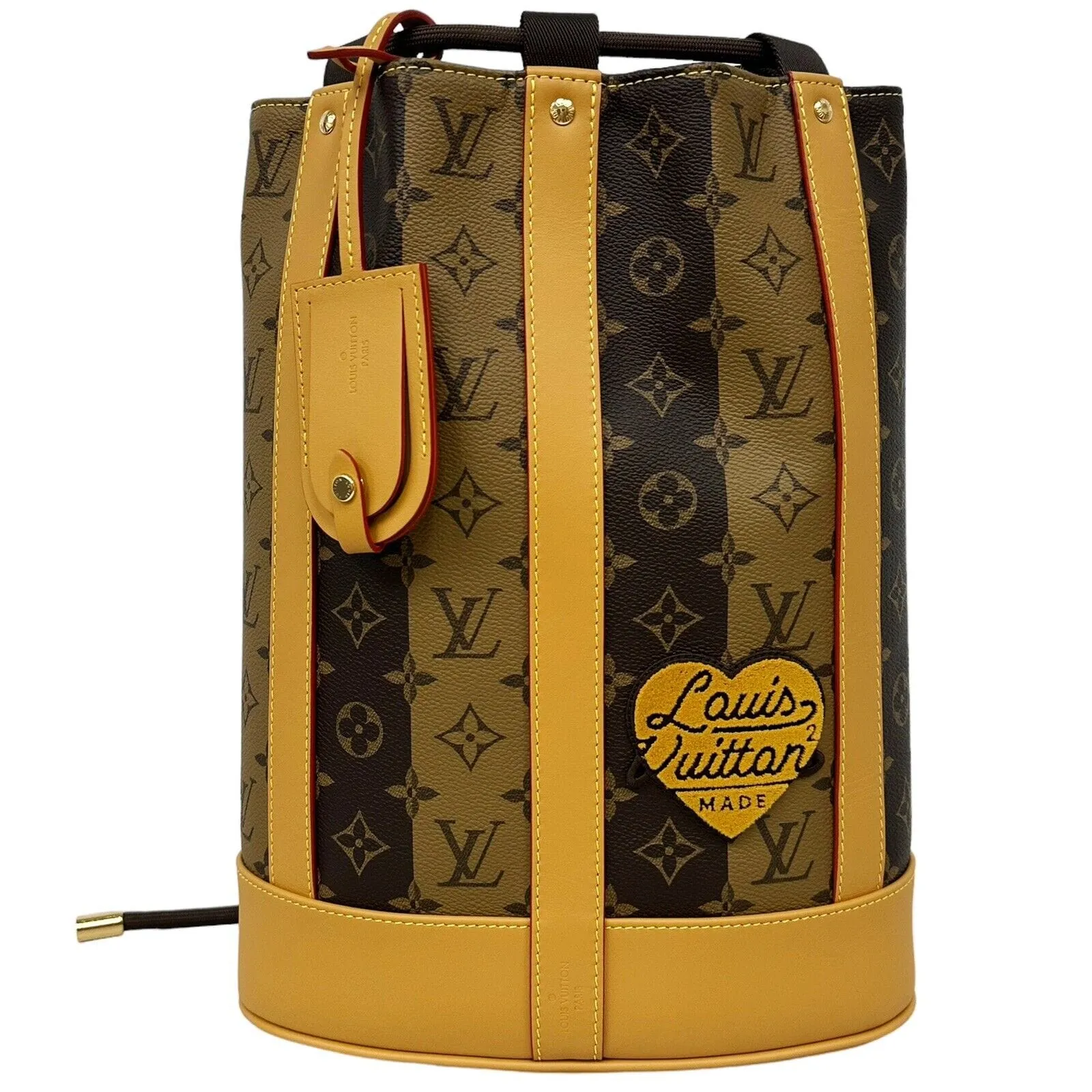 Louis Vuitton Reverse Monogram Stripe Randonnee Messenger Shoulder Bag M45968