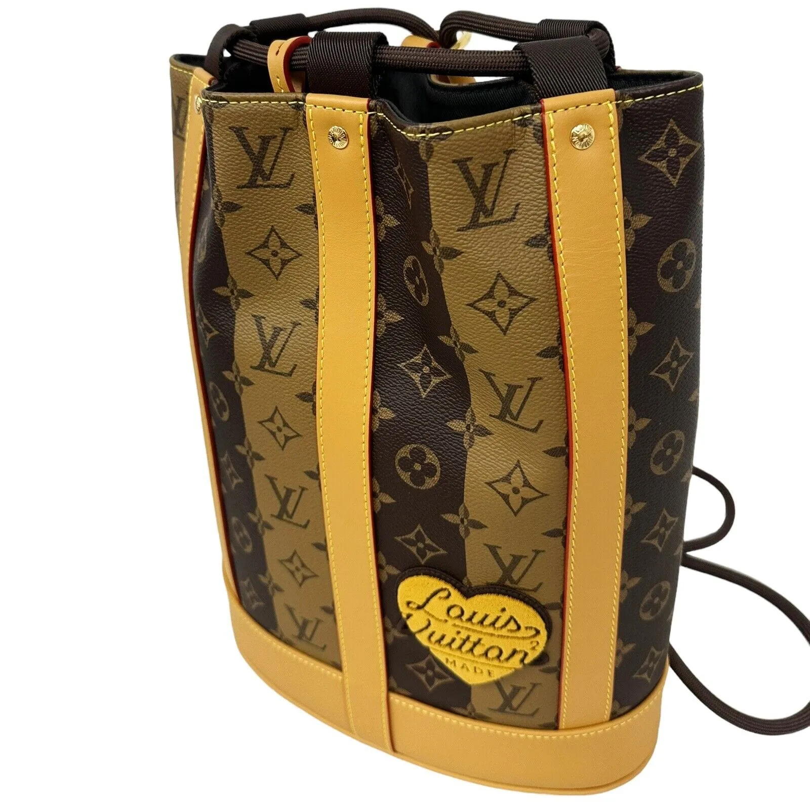 Louis Vuitton Reverse Monogram Stripe Randonnee Messenger Shoulder Bag M45968