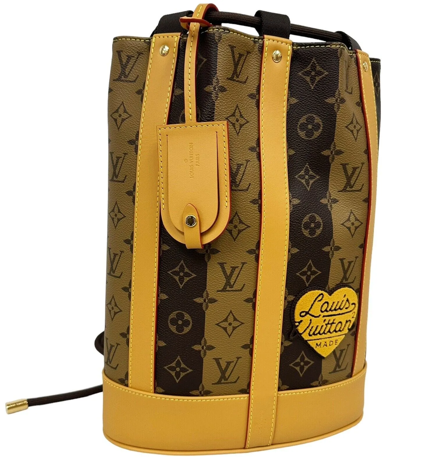 Louis Vuitton Reverse Monogram Stripe Randonnee Messenger Shoulder Bag M45968