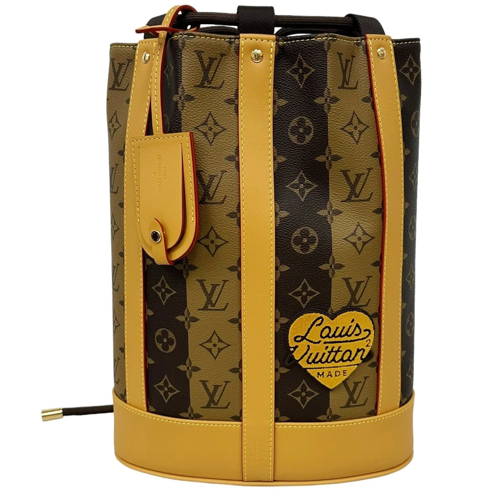 Louis Vuitton Reverse Monogram Stripe Randonnee Messenger Shoulder Bag M45968
