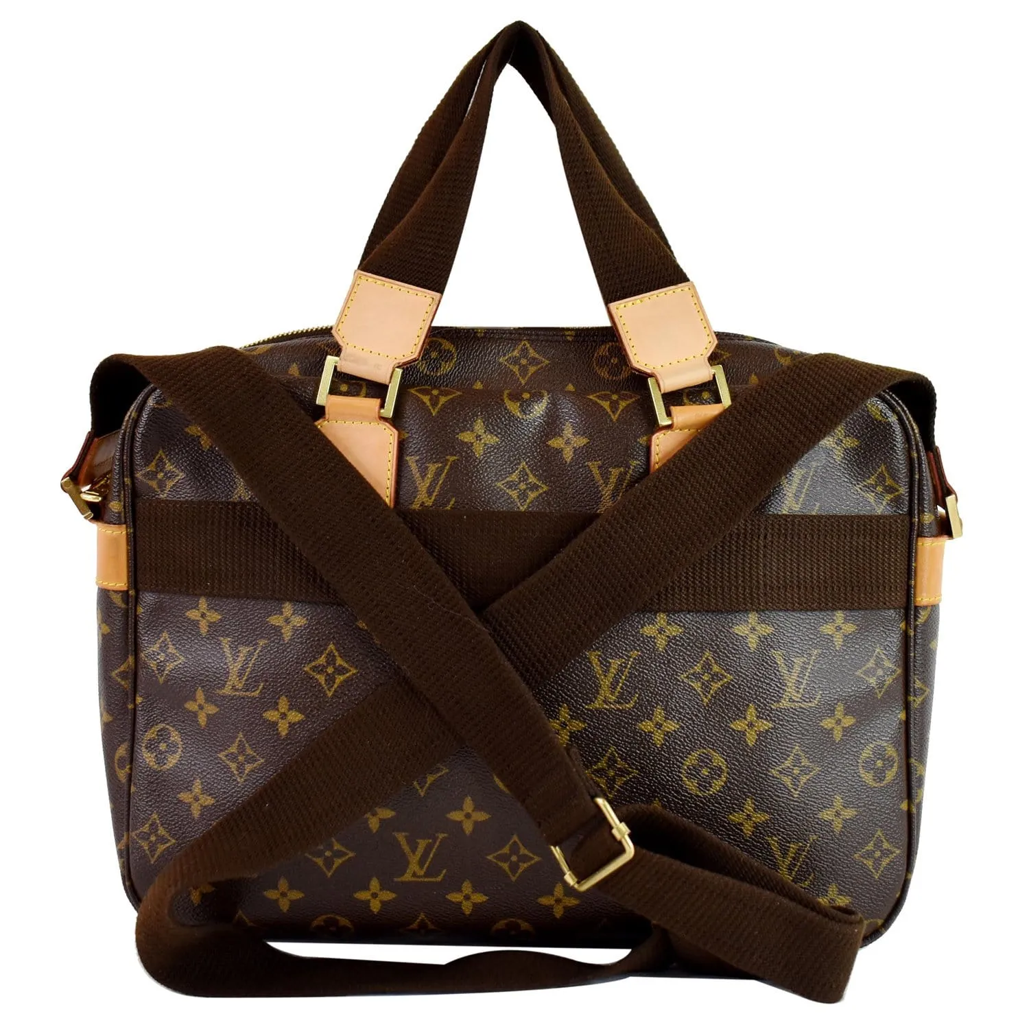 LOUIS VUITTON Sac Bosphore Monogram Canvas Messenger Bag Brown