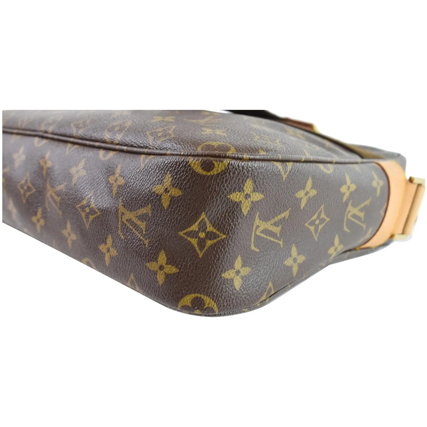 LOUIS VUITTON Sac Bosphore Monogram Canvas Messenger Bag Brown