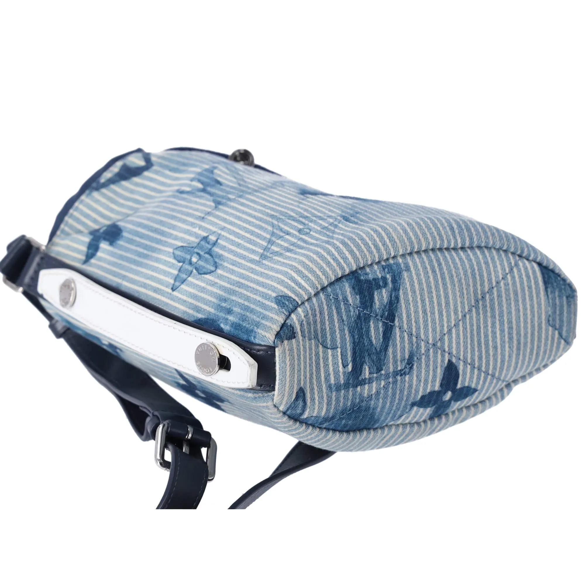 Louis Vuitton Sac Marin Bucket Bag Watercolor Summer Collection Denim M57830